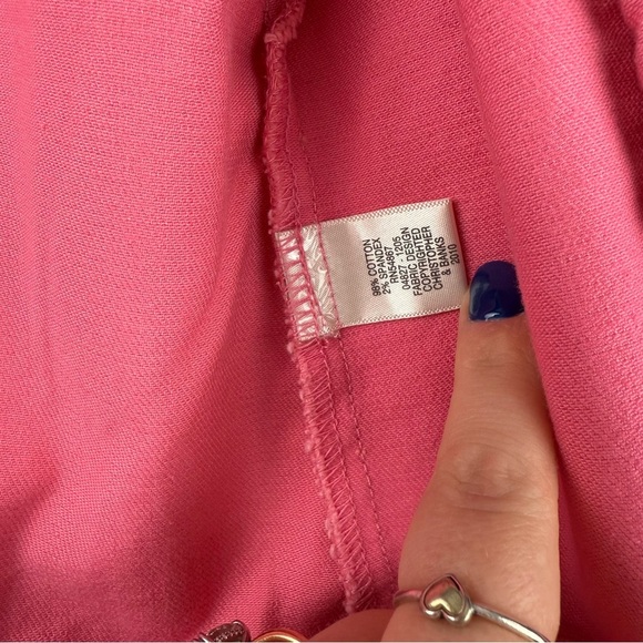 Christopher & Banks Women’s Large Pink Denim Jacket - Picture 7 of 8